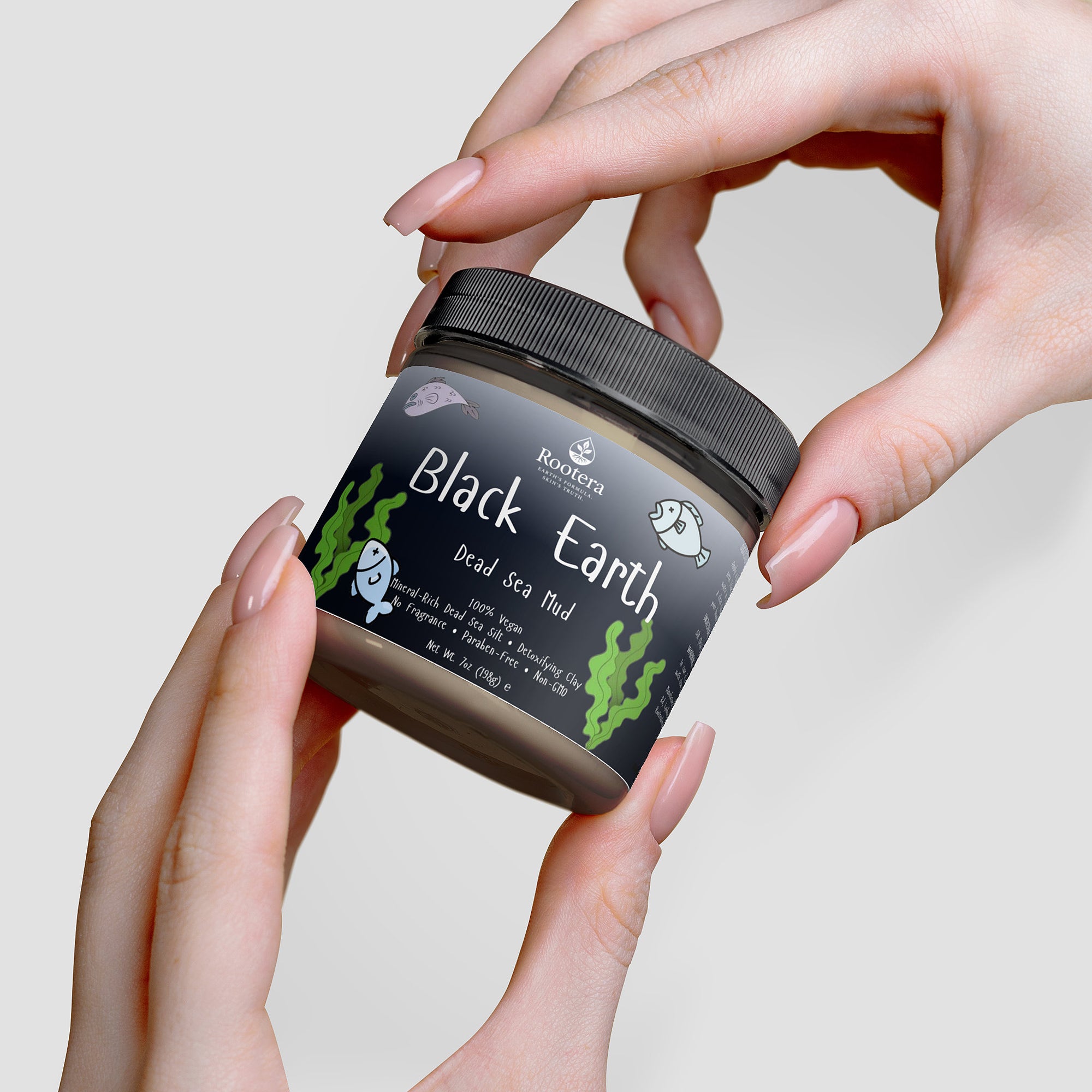 ROOTERA™ "BLACK EARTH" — DEAD SEA MUD PURIFYING MASK