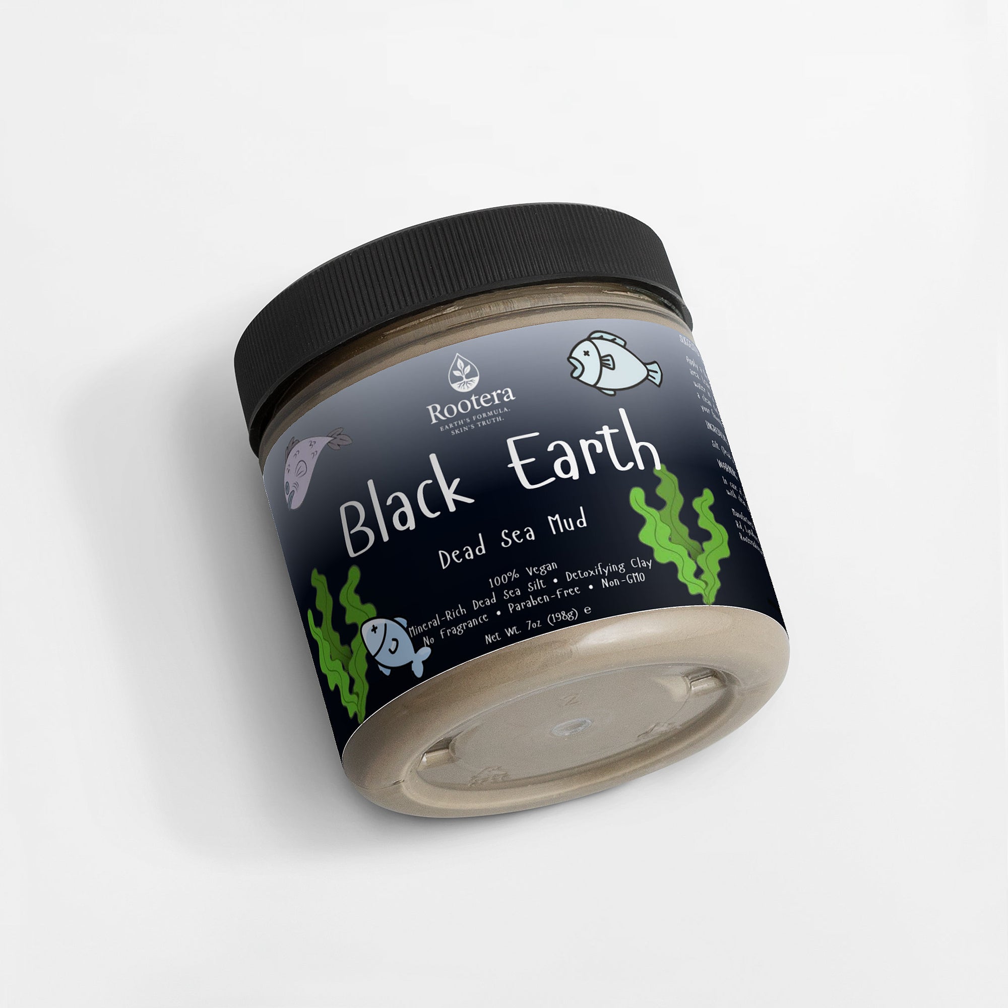 ROOTERA™ "BLACK EARTH" — DEAD SEA MUD PURIFYING MASK