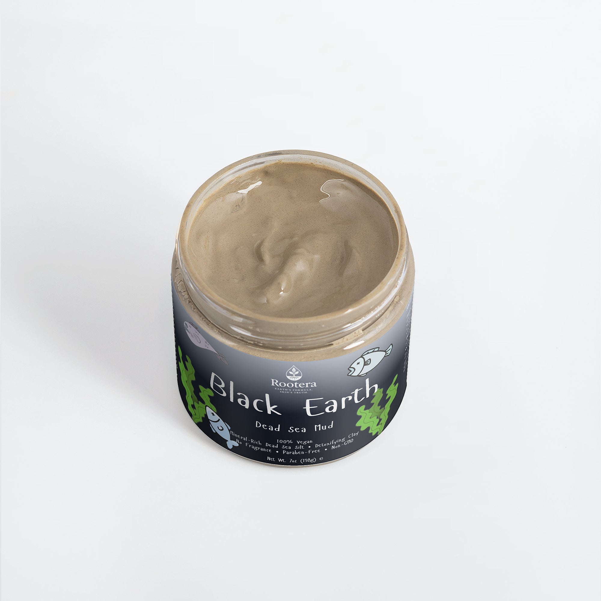 ROOTERA™ "BLACK EARTH" — DEAD SEA MUD PURIFYING MASK