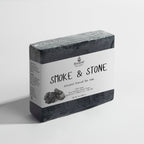 Rootera™ Smoke & Stone – Activated Charcoal Detox Bar Soap