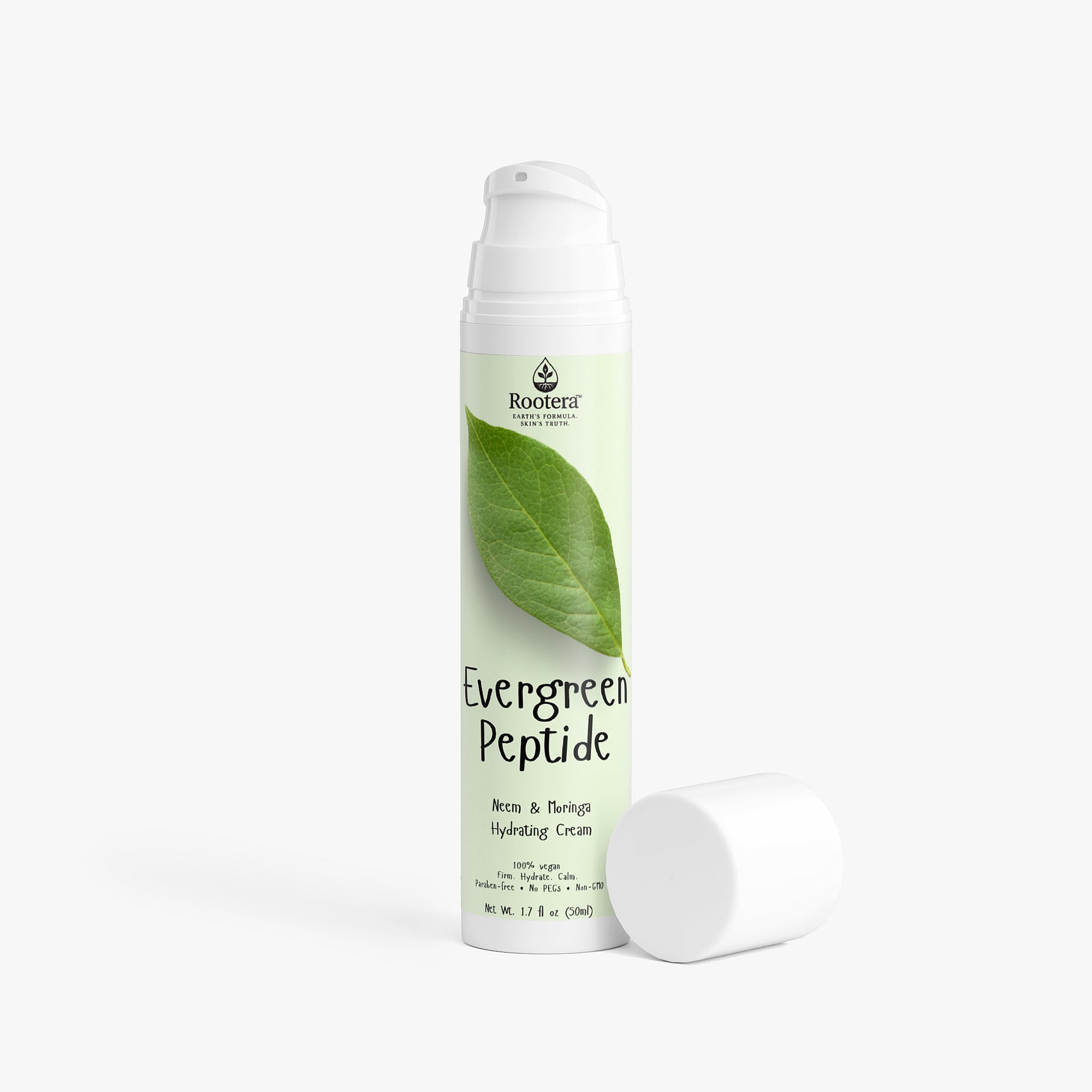 Rootera™ “Evergreen Peptide” Neem & Moringa Hydrating Cream