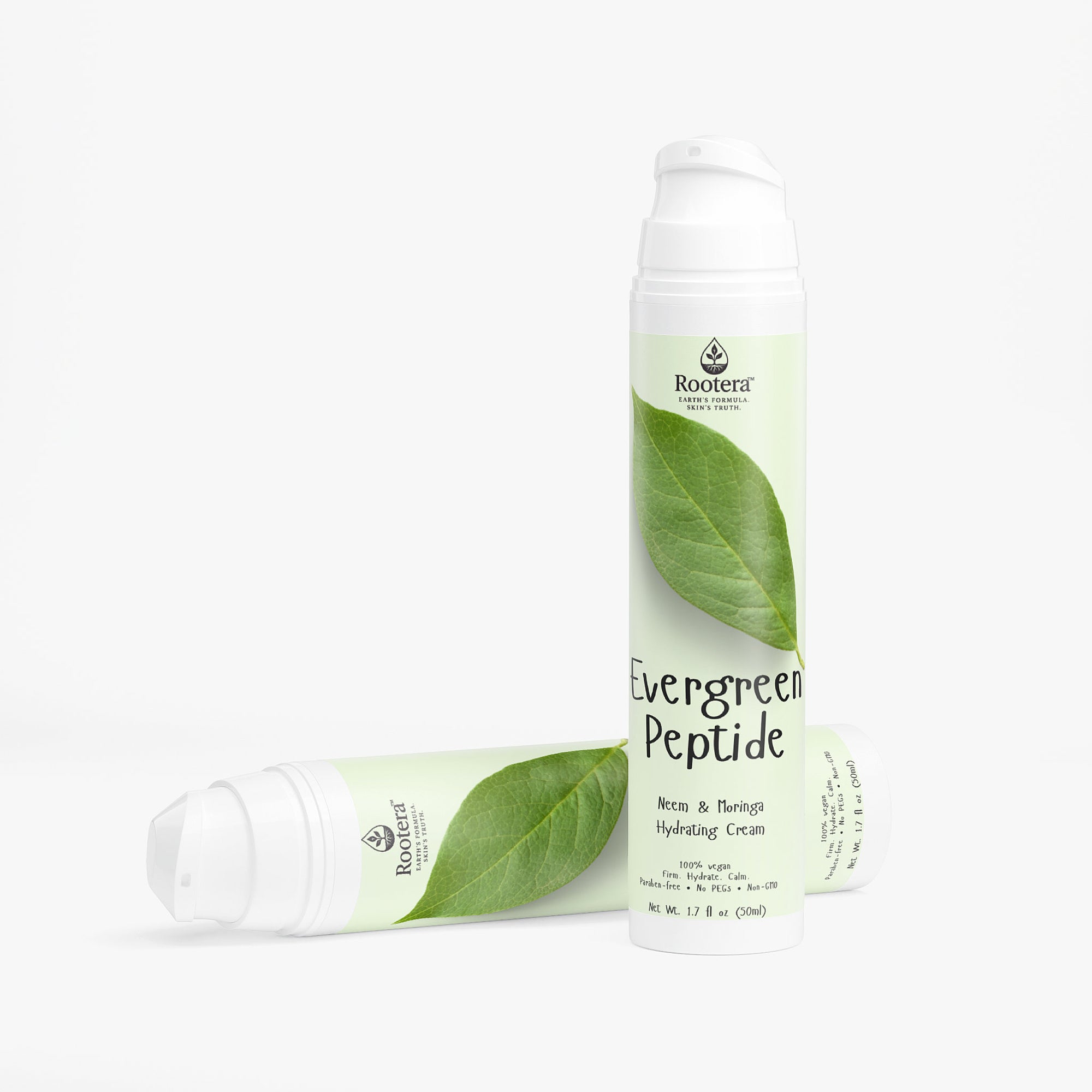 Rootera™ “Evergreen Peptide” Neem & Moringa Hydrating Cream