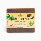 Rootera™ “Coconut Beach” — Gentle Glycerin-Rich Cleanse Bar (Sensitive Body)