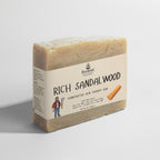 Rootera™ “Rich Sandalwood” — Skin-Therapy Comfort Bar (Dry/Tight Skin)