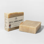 Rootera™ “Rich Sandalwood” — Skin-Therapy Comfort Bar (Dry/Tight Skin)