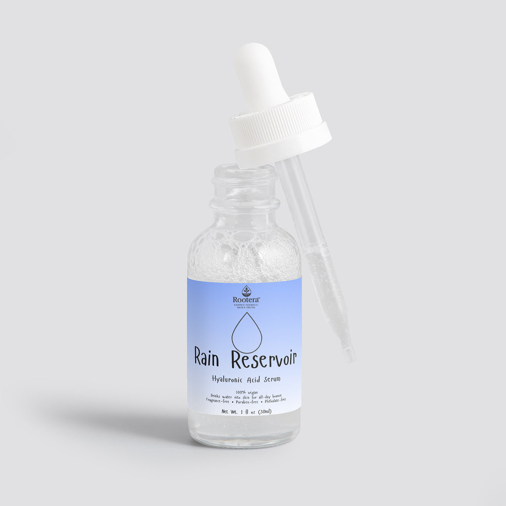 Rootera™ “RAIN RESERVOIR” — Multi-Weight HA Plumping Serum (4-Layer Hydration)