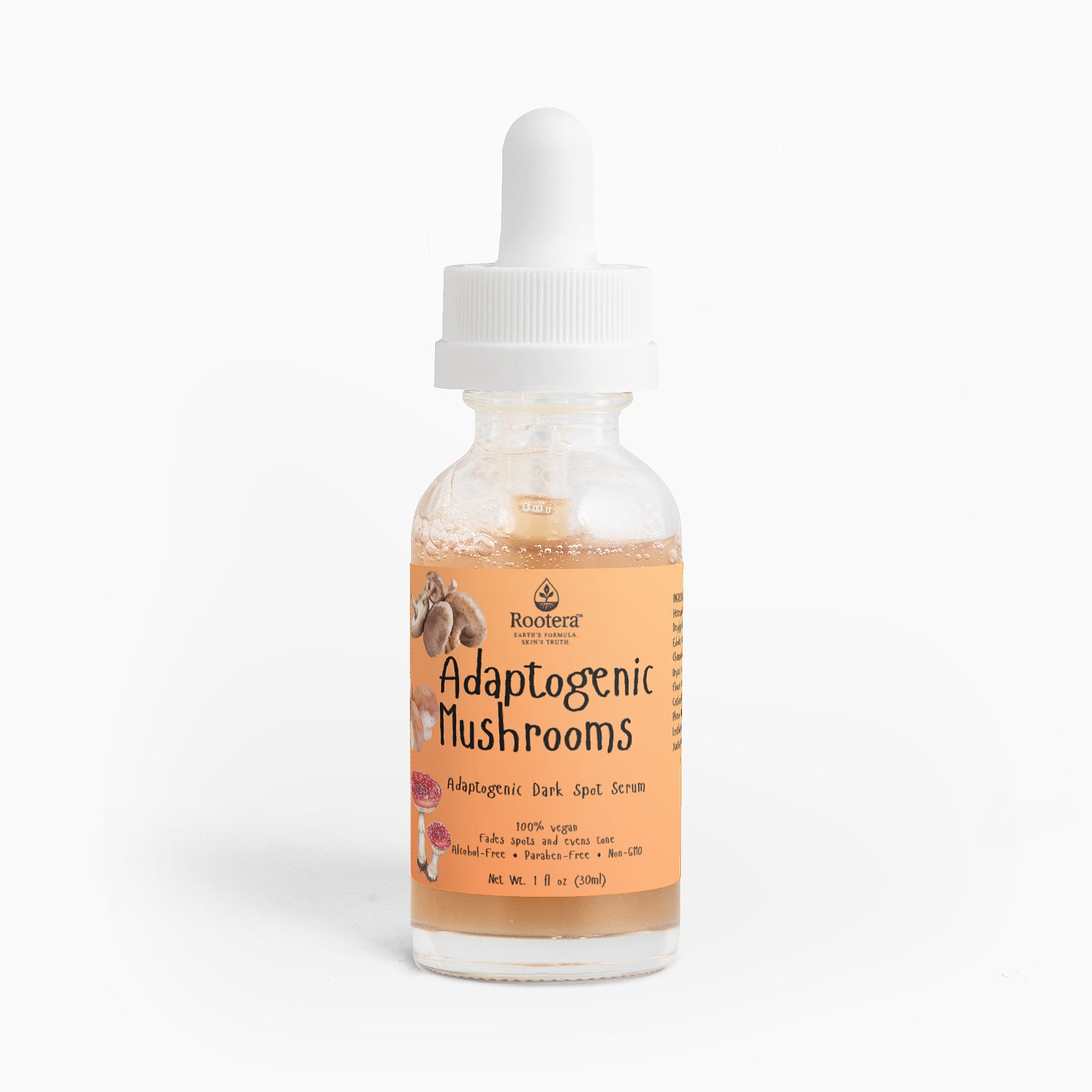 Rootera™ Adaptogenic Dark Spot Serum — Gentle Dark-Spot Serum (PHA + Reishi Blend)