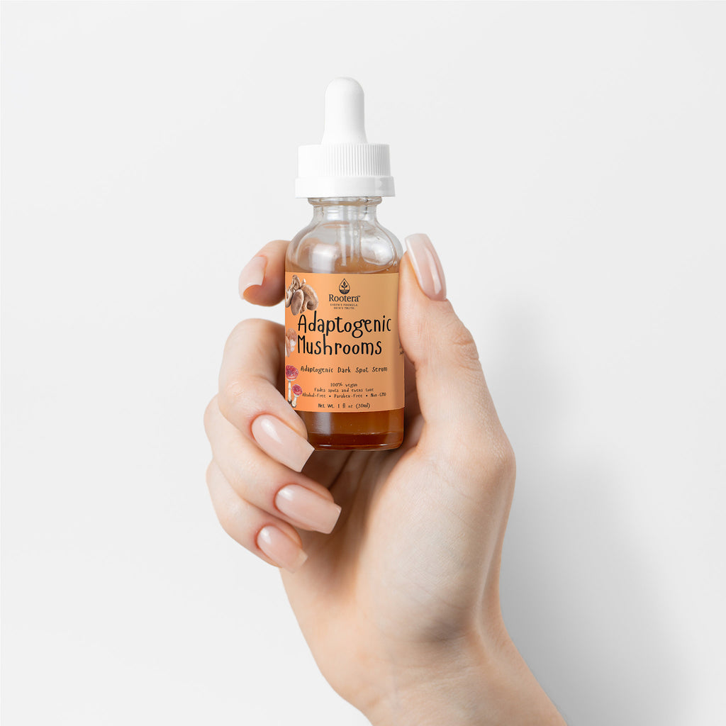 Rootera™ Adaptogenic Dark Spot Serum — Gentle Dark-Spot Serum (PHA + Reishi Blend)