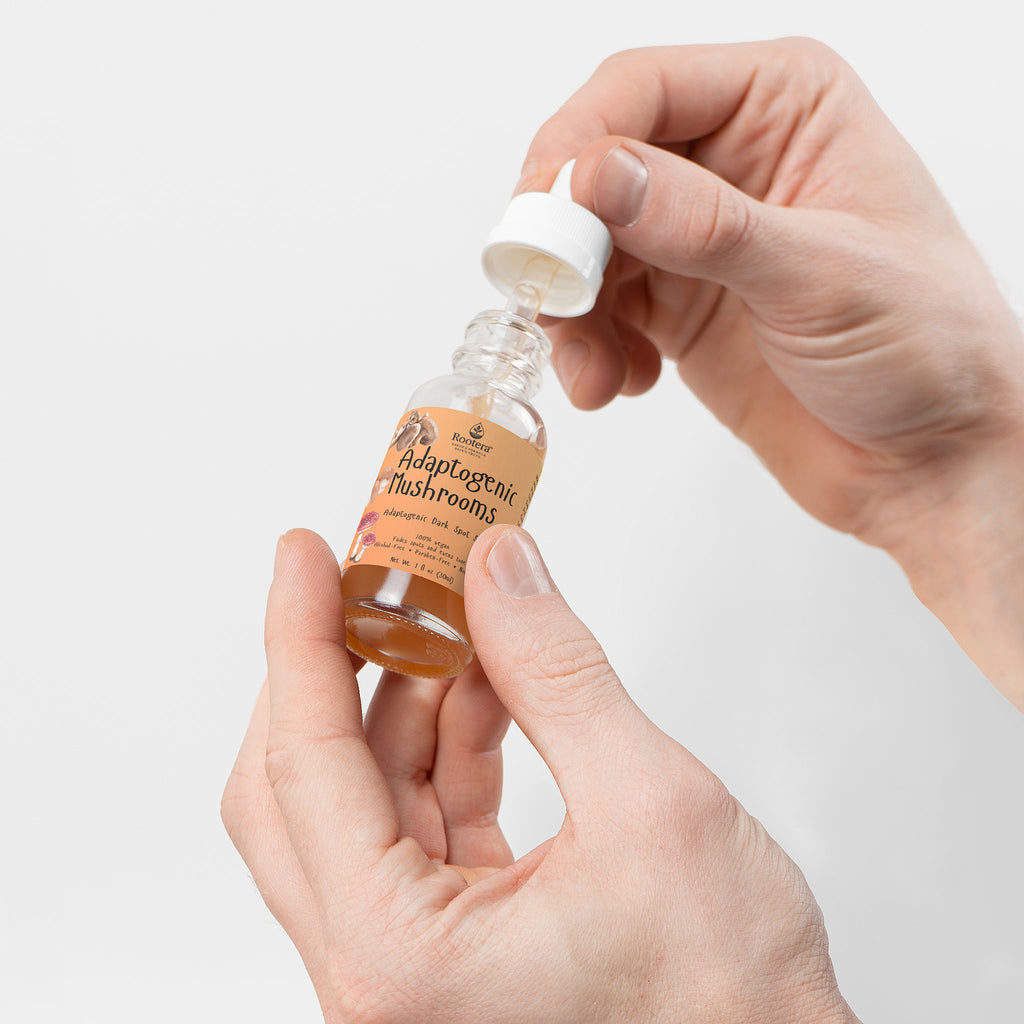 Rootera™ Adaptogenic Dark Spot Serum — Gentle Dark-Spot Serum (PHA + Reishi Blend)